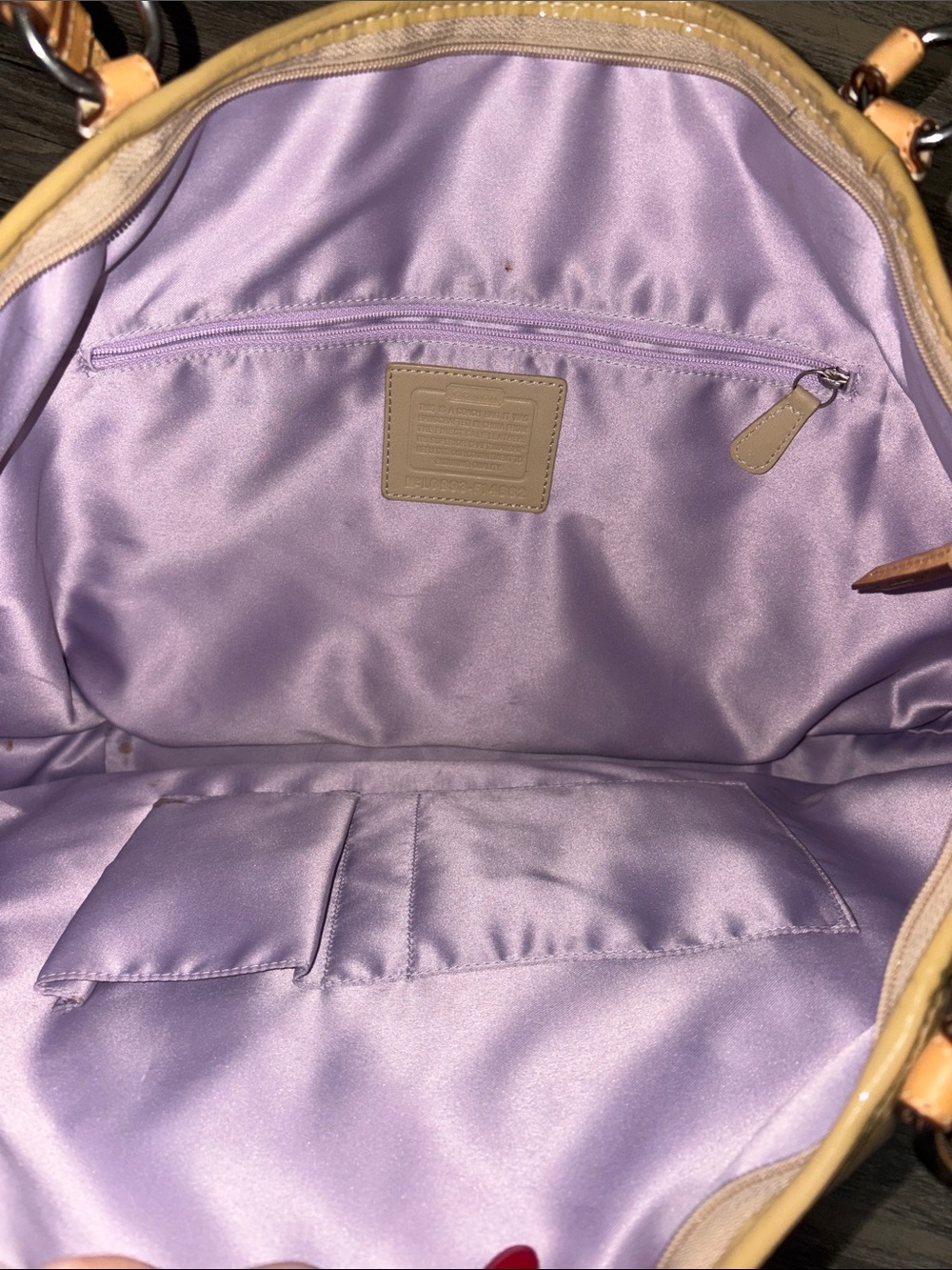 Vintage Coach Leah tote. Y2K - Picture 5 of 6